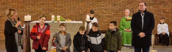 Kommunionkinder von Schlierbach
